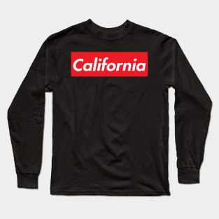 CALIFORNIA SUPER USA LOGO Long Sleeve T-Shirt